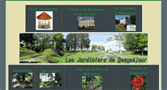 Desktop Screenshot of jardinier-mandres.org